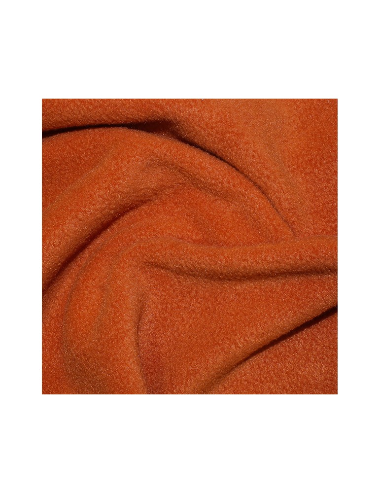 Terracotta Premium Anti-Pill Polar Fleece Fabric