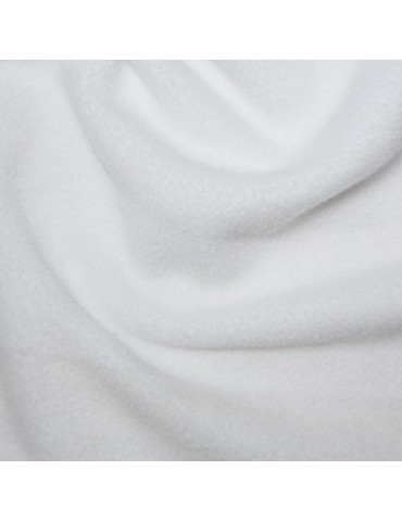 White Premium Anti-Pill Polar Fleece Fabric