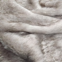 Super Deluxe Luxury Faux Fur Fabric Material - Oatmeal - High Quality - 1395