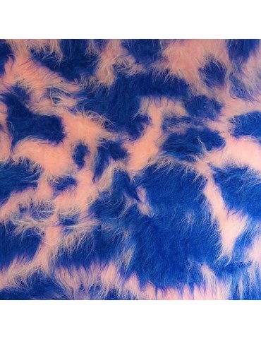 Multicoloured Faux Fur Fabric