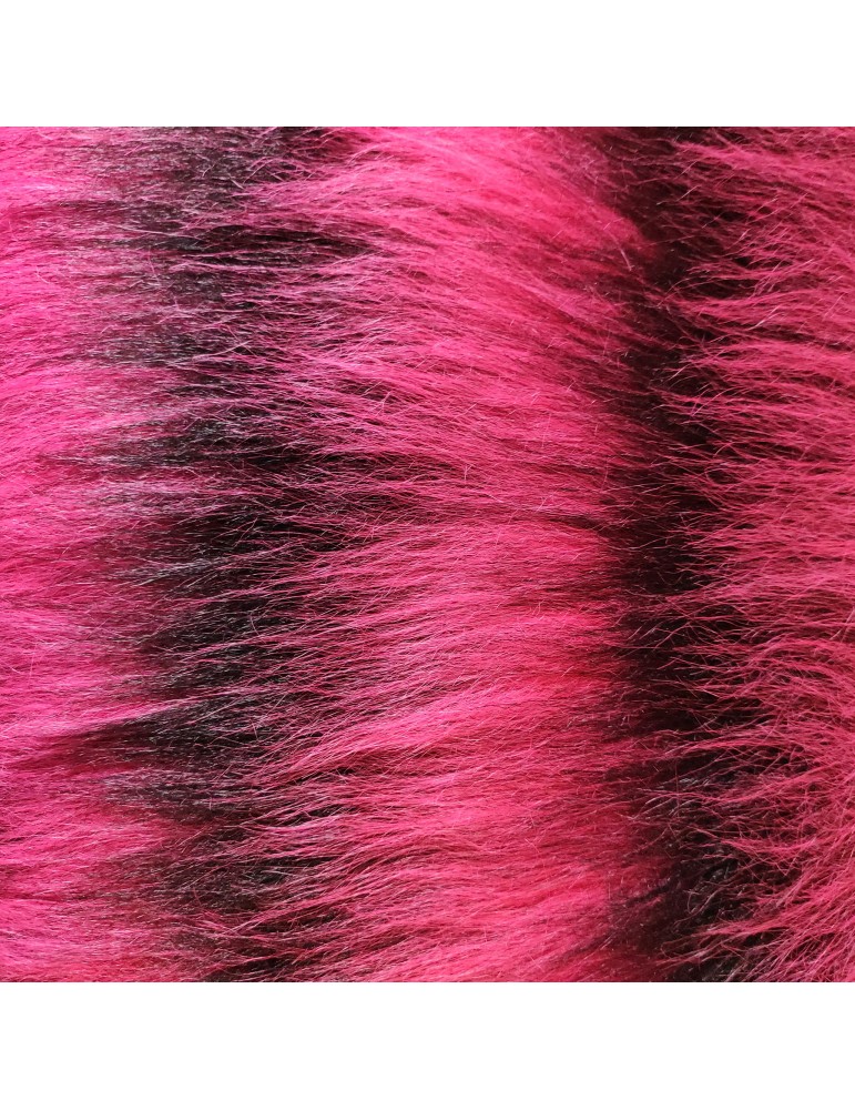 Multicoloured Faux Fur Fabric