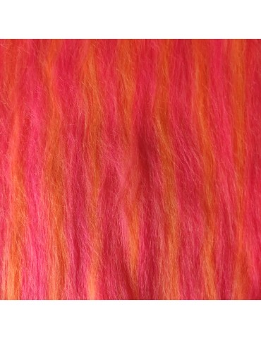 Multicoloured Faux Fur Fabric (2)