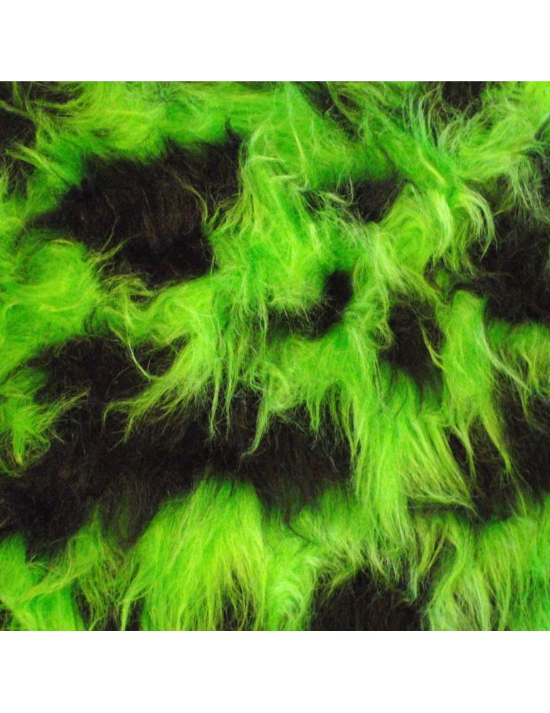 Multicoloured Faux Fur Fabric