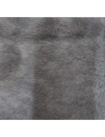 Grey Super Luxury Faux Fur Fabric