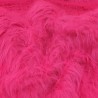 Cerise Luxury Long Haired Faux Fur Fabric