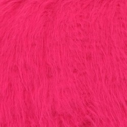 Cerise Luxury Long Haired Faux Fur Fabric