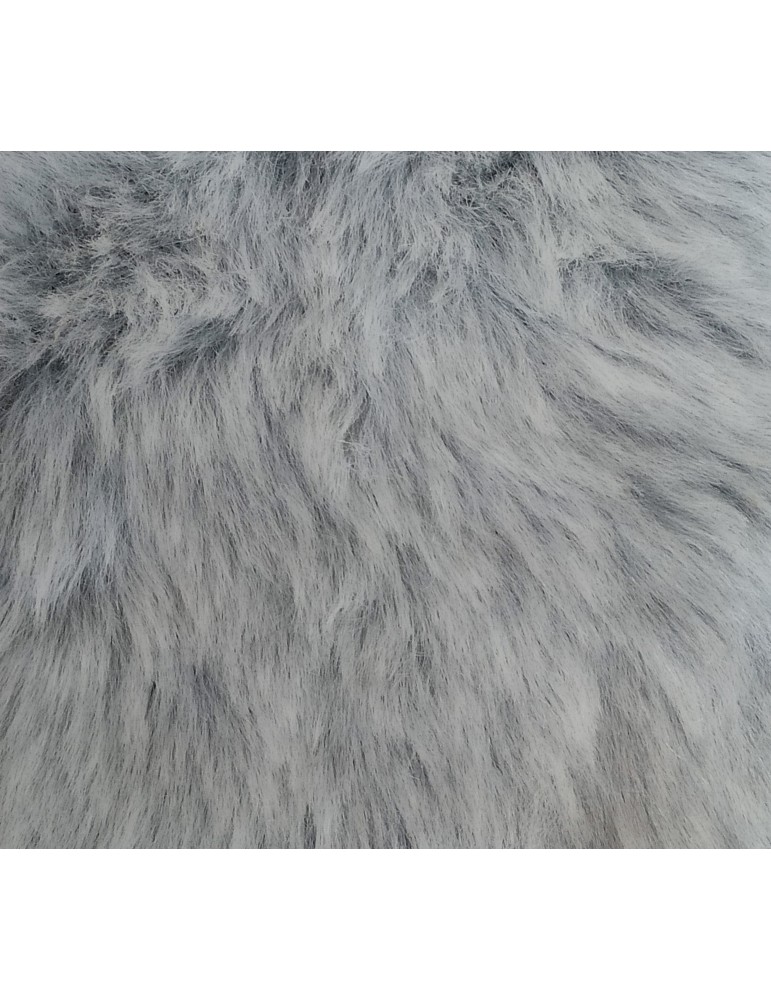 Light Grey Super Luxury Faux Fur Fabric