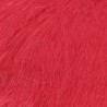 Red Luxury Long Haired Faux Fur Fabric