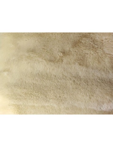 Beige Super Luxury Faux Fur Fabric