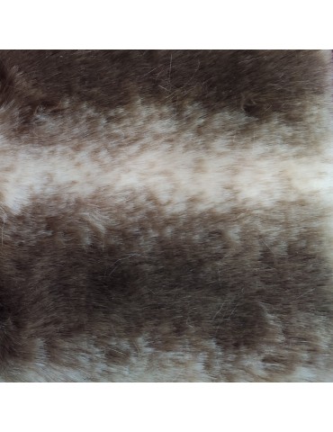 Brown Wolf Super Luxury Faux Fur Fabric