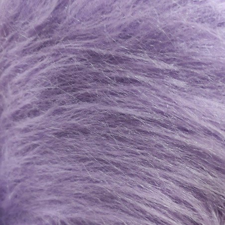 Lilac Luxury Long Haired Faux Fur Fabric