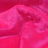 Cerise Standard Short Pile Faux Fur Fabric