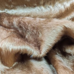 Antelope Standard Short Pile Faux Fur Fabric
