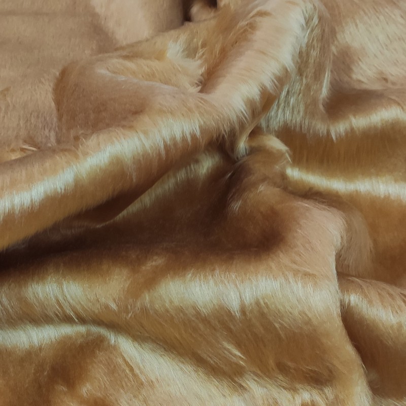 Honey Standard Short Pile Faux Fur Fabric