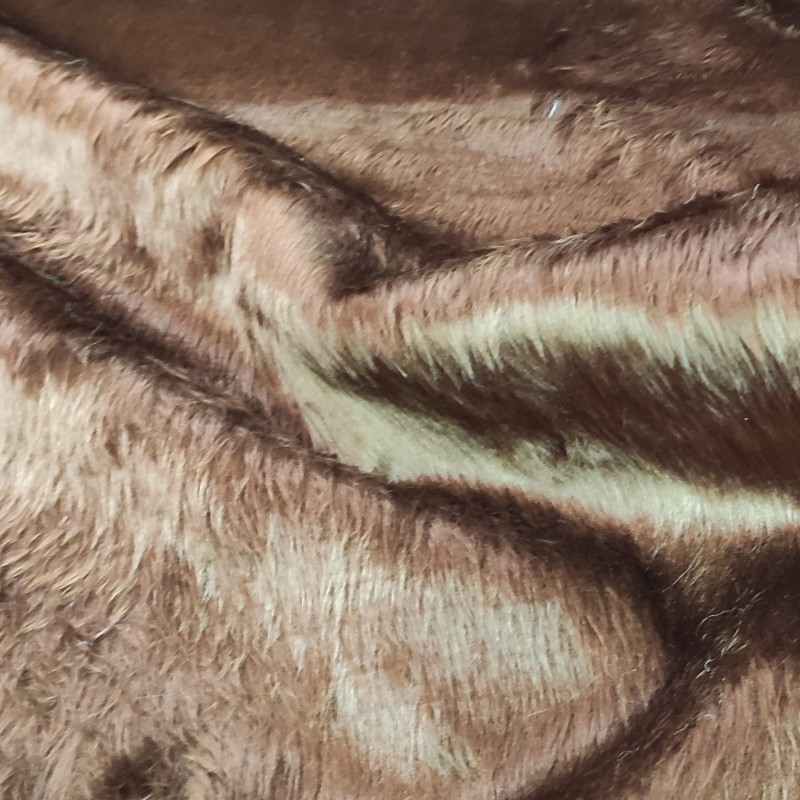 Malt Standard Short Pile Faux Fur Fabric