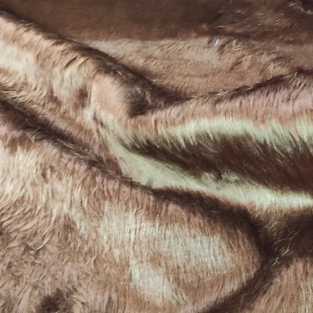 Malt Standard Short Pile Faux Fur Fabric