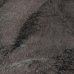 Dark Grey Standard Short Pile Faux Fur Fabric