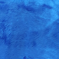 Cobalt Standard Short Pile Faux Fur Fabric