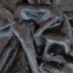 Navy Standard Short Pile Faux Fur Fabric