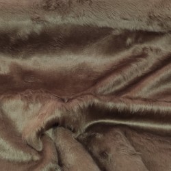 Nutmeg Standard Short Pile Faux Fur Fabric