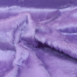 Lilac Standard Short Pile Faux Fur Fabric
