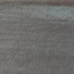 China Blue Standard Short Pile Faux Fur Fabric
