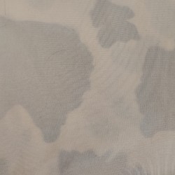 Brown Cow Jacquard Fur Fabric - R2 Quality
