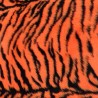 Tango Tiger Jacquard Fur Fabric - R2 Quality