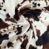 Buffalo Soft Animal Print Velboa Faux Fur Fabric