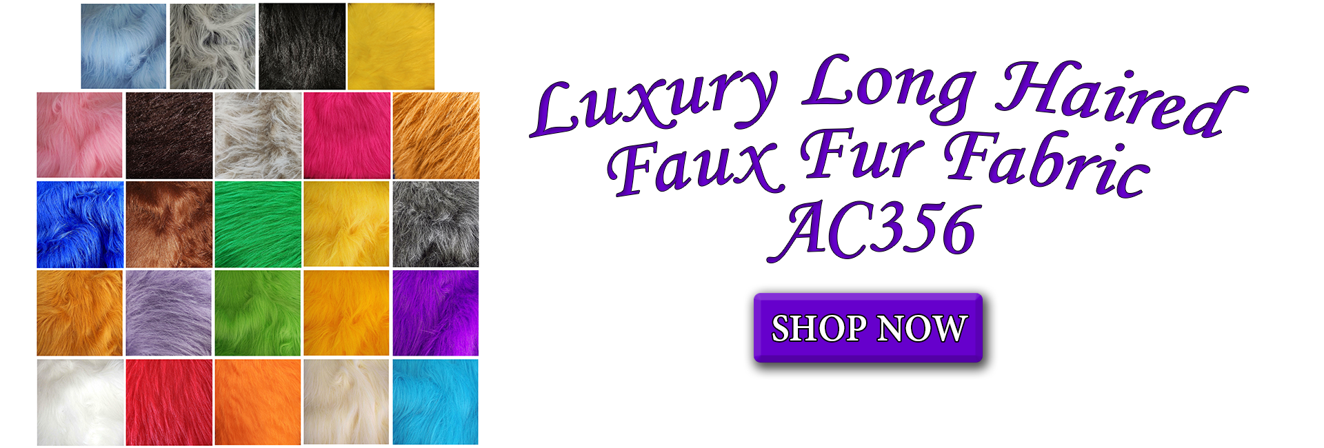 Low Price Chesnut Brown Longhaired Faux Fur - AC356-Chestnut